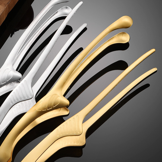 Stainless Steel Barbecue Tongs for Grilling