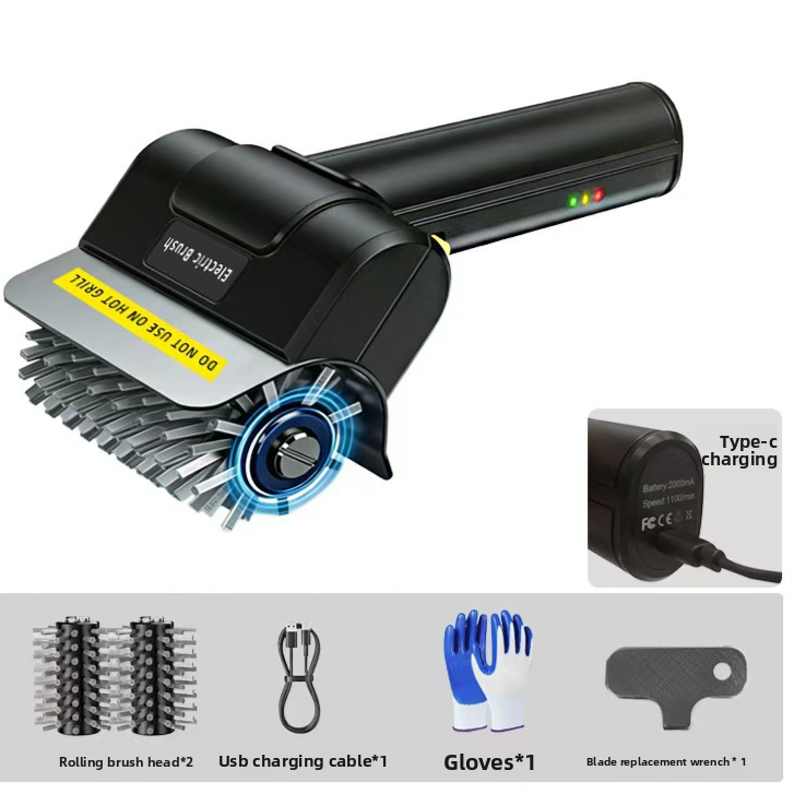 Premium Electric Grill Cleaning Brush