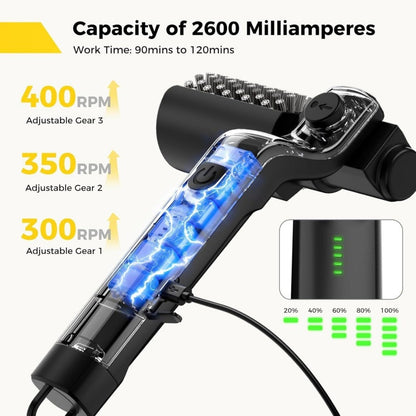 Electric Barbecue Grill Cleaning Brush for Heavy Grease Stains