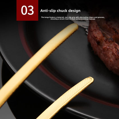 Stainless Steel Barbecue Tongs for Grilling