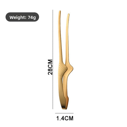 Stainless Steel Barbecue Tongs for Grilling