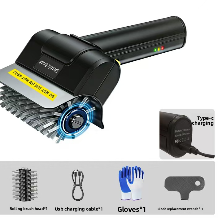 Premium Electric Grill Cleaning Brush